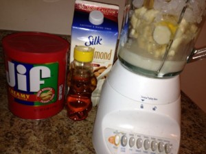 I almost did skim milk instead of almond milk but since we had some on hand I decided to give it a try. I think with a little milk it would be just as good.