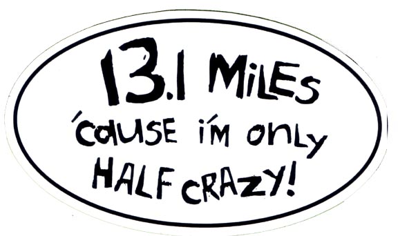 Half Crazy_Magnet & Sticker