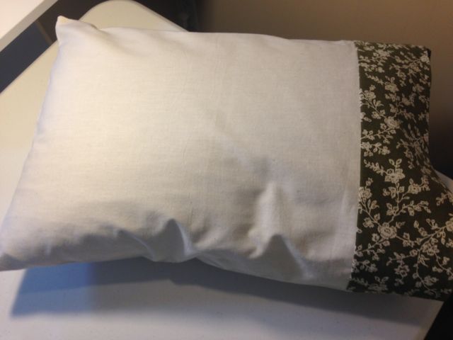 My travel sized pillow case.  