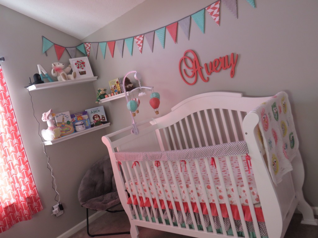 Avery's Mint & Coral Nursery