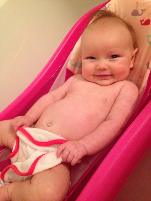 This bath picture is one of my favorites! Look at that smile!